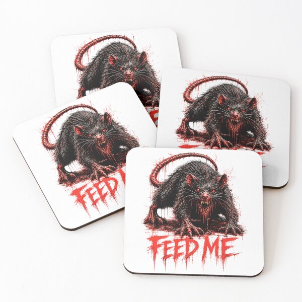 Item preview, Feed Me – Horror Rat Gothic Streetwear Design designed and sold by unglaublichGut.