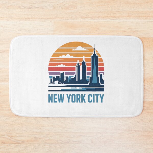 Item preview, Vintage New York City Skyline Retro Sunset designed and sold by k3rstman1.