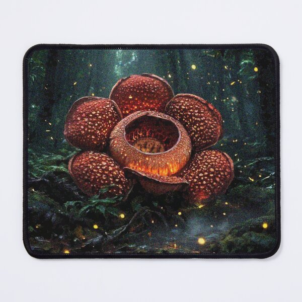 Item preview, Rafflesia Flower Art – Exotic Tropical Bloom | Rare Nature Botanical Design designed and sold by Illuministique.