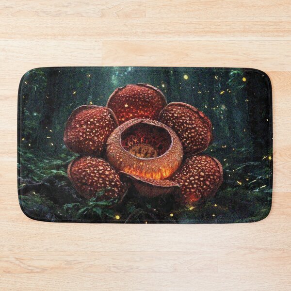 Item preview, Rafflesia Flower Art – Exotic Tropical Bloom | Rare Nature Botanical Design designed and sold by Illuministique.