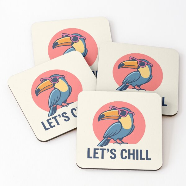 Item preview, Animal Chill Vibe and Summer Relaxed Bird designed and sold by SplashTastic.