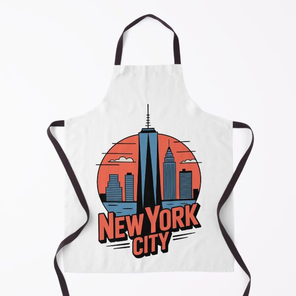 Item preview, Retro New York City Skyline Sunset designed and sold by k3rstman1.