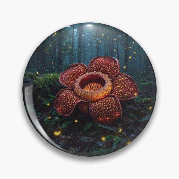 Item preview, Rafflesia Flower Art – Exotic Tropical Bloom | Rare Nature Botanical Design designed and sold by Illuministique.