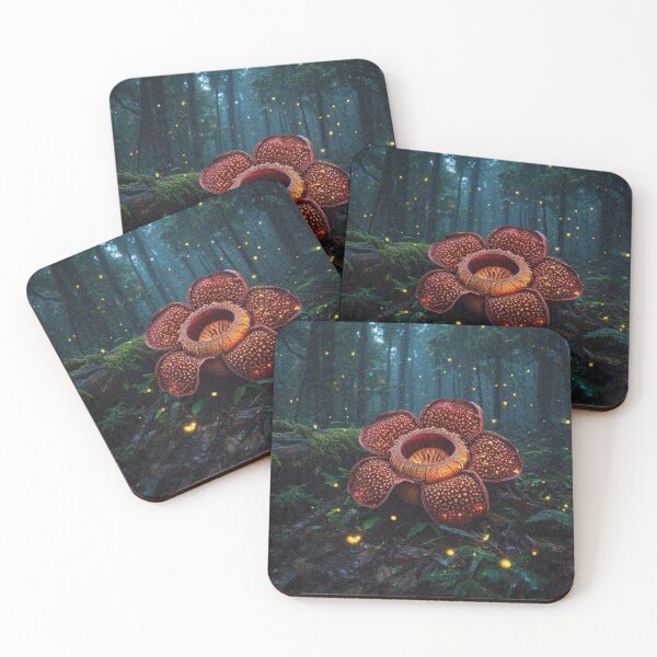 Item preview, Rafflesia Flower Art – Exotic Tropical Bloom | Rare Nature Botanical Design designed and sold by Illuministique.