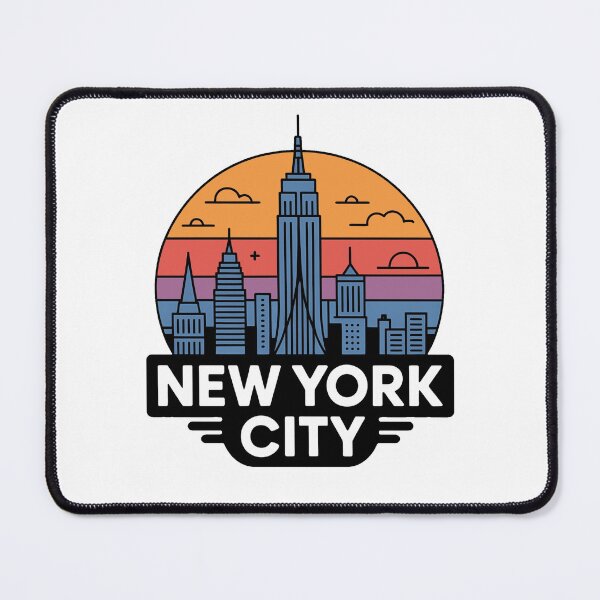 Item preview, Vintage New York City Skyline Retro Sunset designed and sold by k3rstman1.