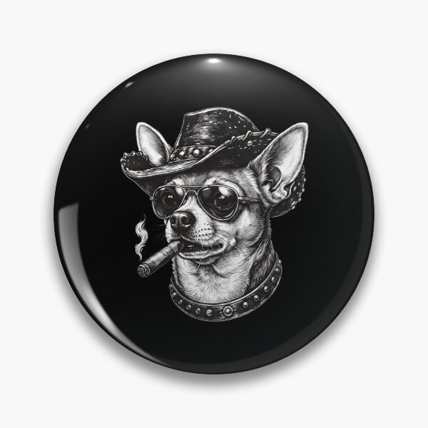 Artikelvorschau, Cooler Hund mit Cowboyhut, Zigarre und Fliegerbrille entworfen und verkauft von Dmo3HarkoArt.