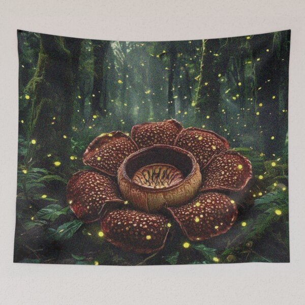 Item preview, Rafflesia Flower Art – Exotic Tropical Bloom | Rare Nature Botanical Design designed and sold by Illuministique.