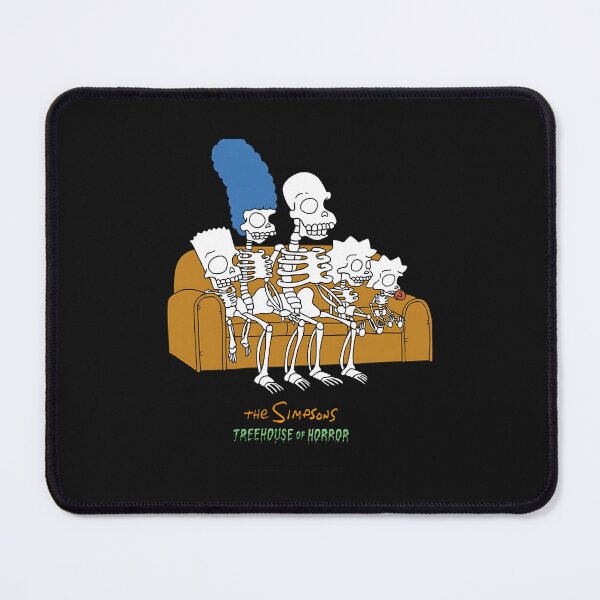 Item preview, The Simpsons Skeleton Family Treehouse of Horror Couch Gag designed and sold by shopmamabite.