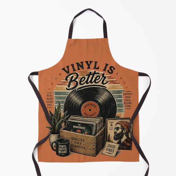 Item preview, Retro Vinyl Is Better Record Collector T-Shirt | Indie Music Lover Design designed and sold by ThreadTheory976.