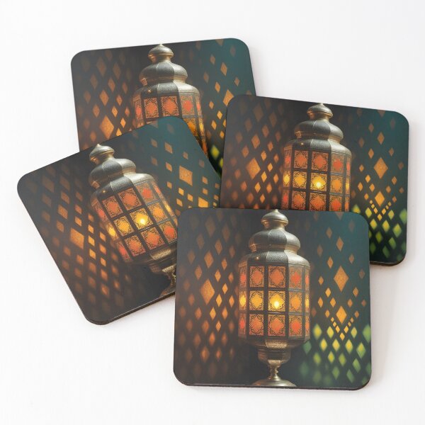 Item preview, Fanous Lantern | Modern Desert Noir | Dark Fine Art Print designed and sold by GoldenVerseArt.