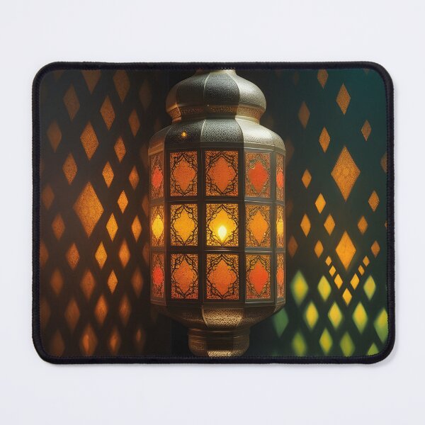 Item preview, Fanous Lantern | Modern Desert Noir | Dark Fine Art Print designed and sold by GoldenVerseArt.