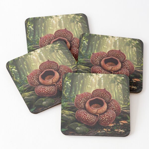 Item preview, Rafflesia Flower Art – Exotic Tropical Bloom | Rare Nature Botanical Design designed and sold by Illuministique.