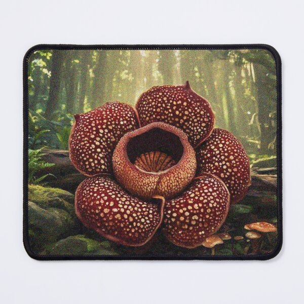 Item preview, Rafflesia Flower Art – Exotic Tropical Bloom | Rare Nature Botanical Design designed and sold by Illuministique.