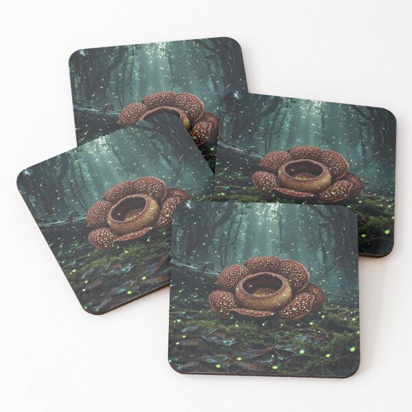 Item preview, Rafflesia Flower Art – Exotic Tropical Bloom | Rare Nature Botanical Design designed and sold by Illuministique.
