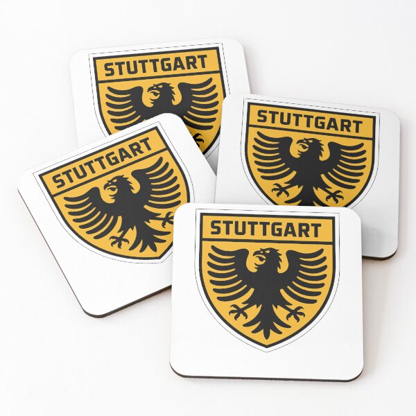 Item preview, Stuttgart Germany Bold Heraldic Eagle Shield designed and sold by k3rstman1.