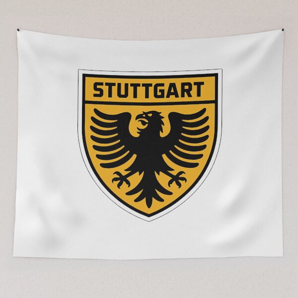 Item preview, Stuttgart Germany Bold Heraldic Eagle Shield designed and sold by k3rstman1.