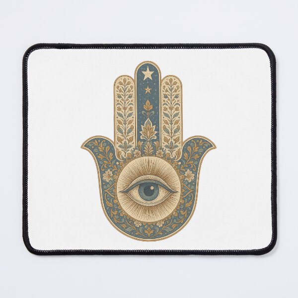 Item preview, Hamsa Hand Evil Eye Art designed and sold by ZipZappa.