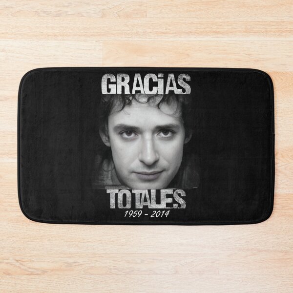 Item preview, Gustavo Cerati Gracias Totales Tribute Retro Art designed and sold by shopmamabite.