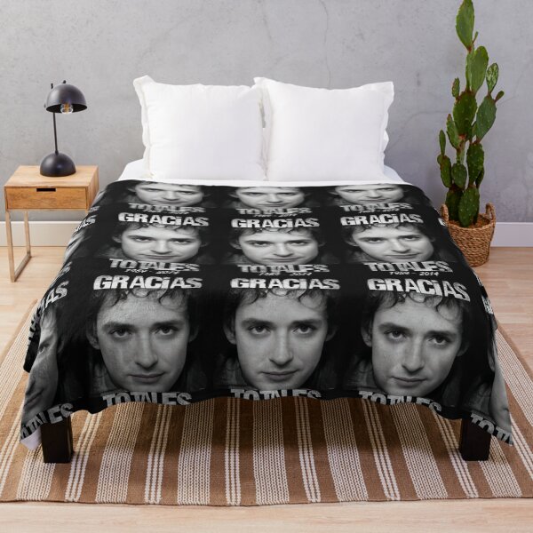 Item preview, Gustavo Cerati Gracias Totales Tribute Retro Art designed and sold by shopmamabite.