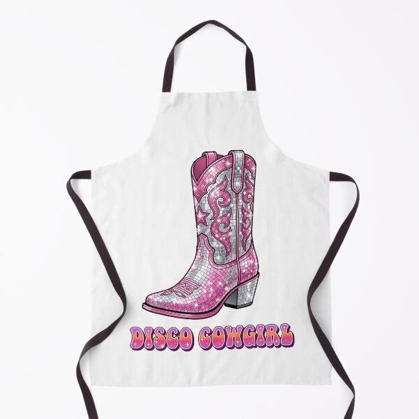 Item preview, Aesthetic Bachelorette and Disco Cowgirl Mirror Boot designed and sold by SplashTastic.
