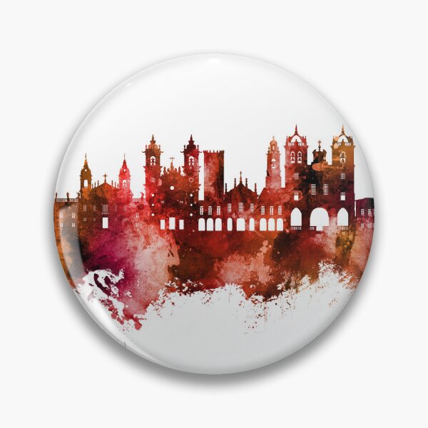 Item preview, Braga Portugal Skyline designed and sold by ArtPrints.