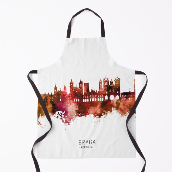 Item preview, Braga Portugal Skyline designed and sold by ArtPrints.
