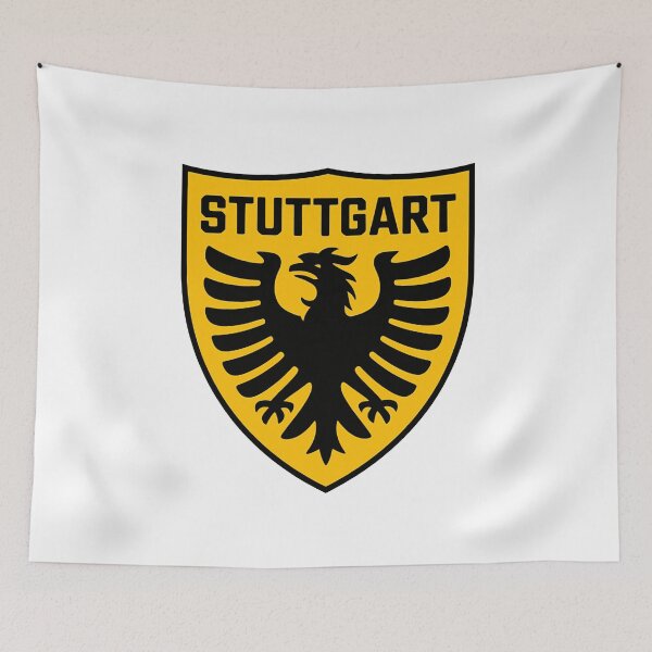 Item preview, Stuttgart Germany Heraldic Eagle Shield Emblem designed and sold by k3rstman1.