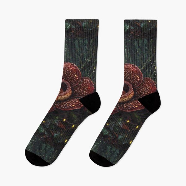 Item preview, Rafflesia Flower Art – Exotic Tropical Bloom | Rare Nature Botanical Design designed and sold by Illuministique.