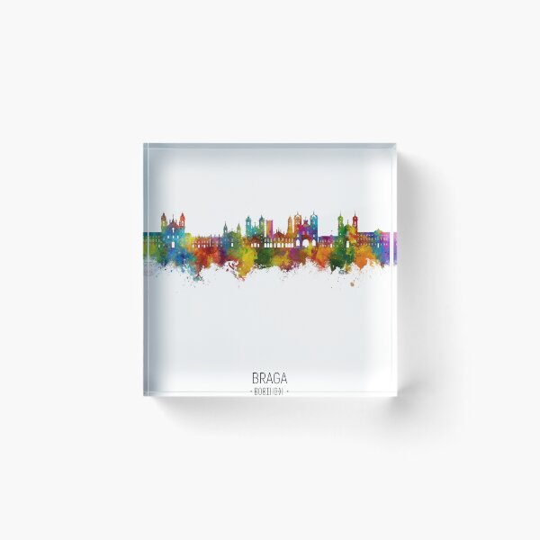 Item preview, Braga Portugal Skyline designed and sold by ArtPrints.