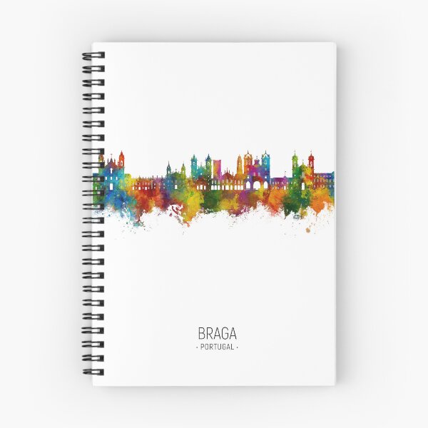 Item preview, Braga Portugal Skyline designed and sold by ArtPrints.