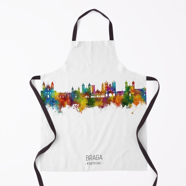 Item preview, Braga Portugal Skyline designed and sold by ArtPrints.