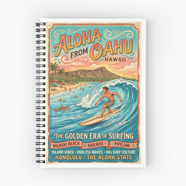 Item preview, Aloha Oahu Surfing designed and sold by Theodor Decker.
