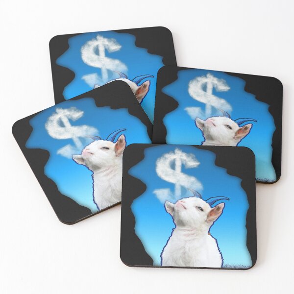 Item preview, The Money Dream Goat (Dollars Cloud) by ACCI designed and sold by VanyssaGraphics.