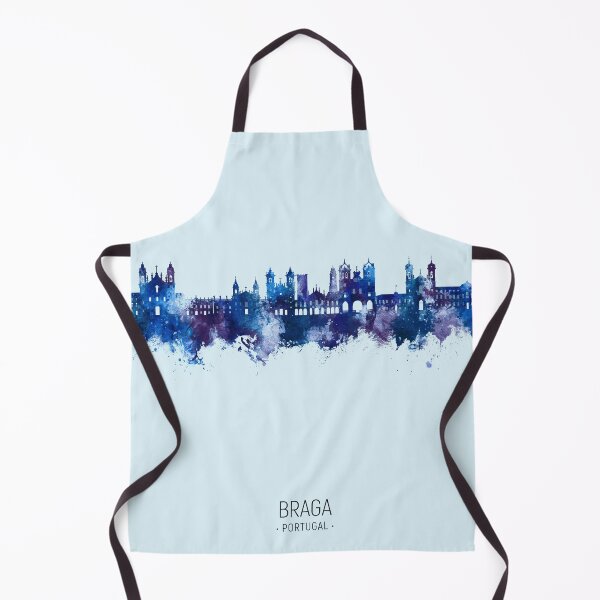 Item preview, Braga Portugal Skyline designed and sold by ArtPrints.