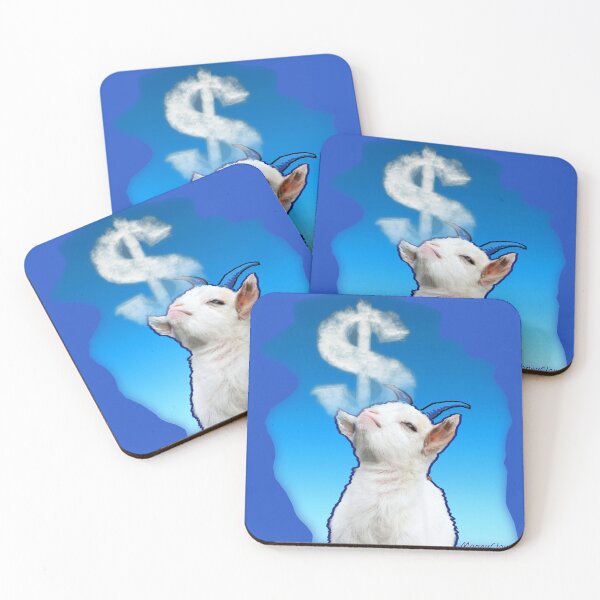 Item preview, The Money Dream Goat (Dollars Cloud) by ACCI designed and sold by VanyssaGraphics.