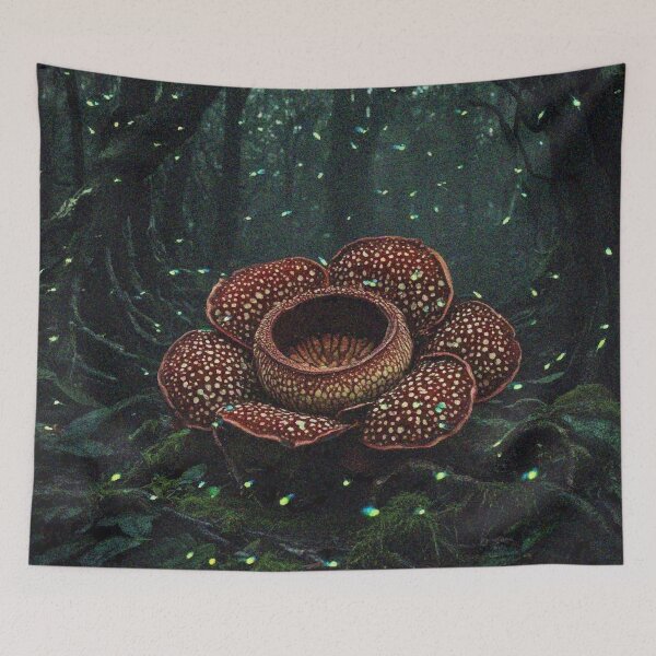 Item preview, Rafflesia Flower Art – Exotic Tropical Bloom | Rare Nature Botanical Design designed and sold by Illuministique.