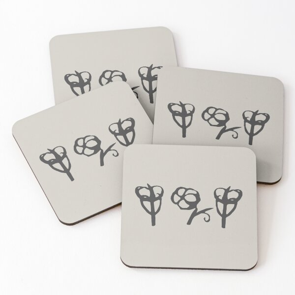 Item preview, Minimal cotton plant in line art style designed and sold by SO-studio-art.