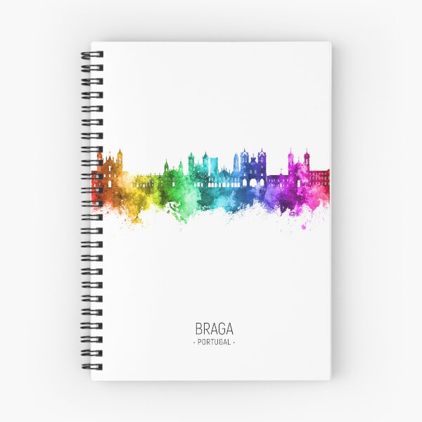 Item preview, Braga Portugal Skyline designed and sold by ArtPrints.
