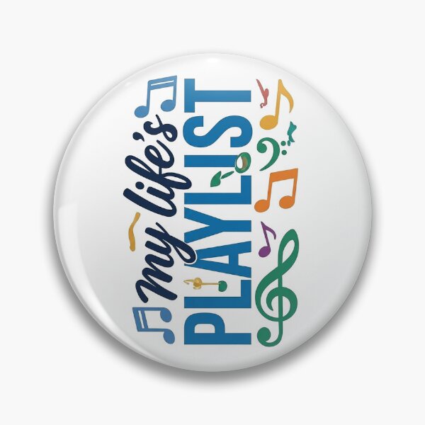Item preview, My Life's Playlist - Inspirational Music Quote Typography designed and sold by Style-InkPulse.