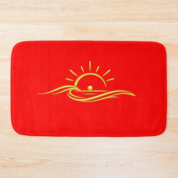 Item preview, Golden Sunrise Waves Logo | Elegant Ocean Sun Minimalist Line Art Design designed and sold by thesmilngnature.