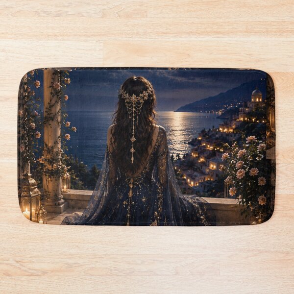 Item preview, Celestial Princess Under the Midnight Moon. designed and sold by KeerthiCuteFind.