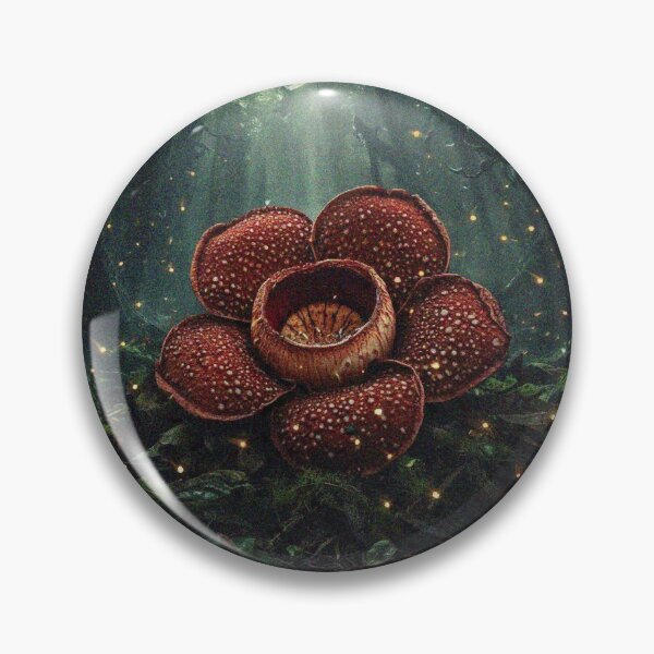 Item preview, Rafflesia Flower Art – Exotic Tropical Bloom | Rare Nature Botanical Design designed and sold by Illuministique.