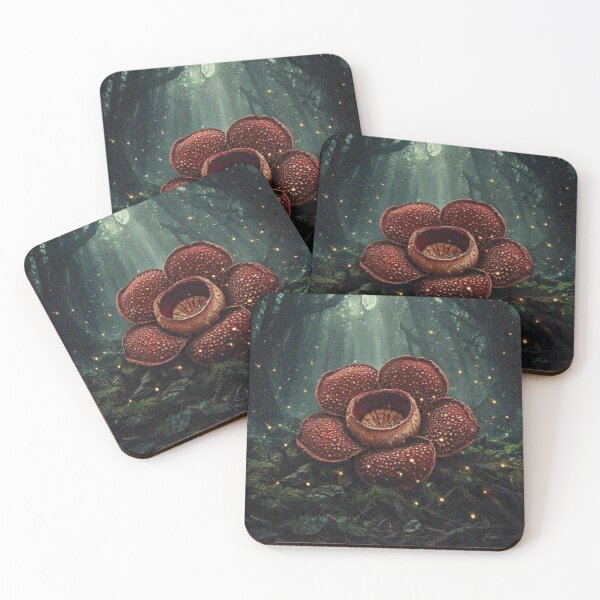 Item preview, Rafflesia Flower Art – Exotic Tropical Bloom | Rare Nature Botanical Design designed and sold by Illuministique.