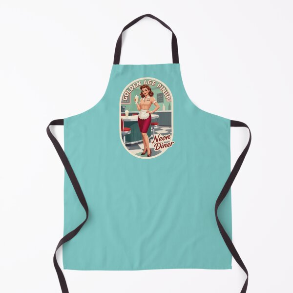 Item preview, Neon Diner Golden Age Pinup designed and sold by NEOCHRONOS.