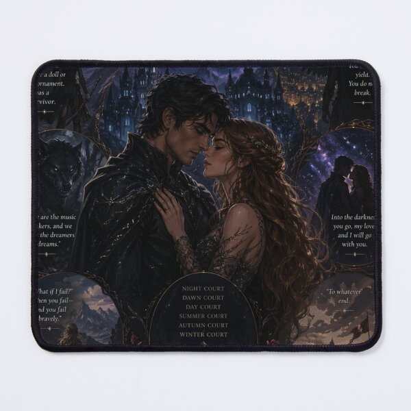 Item preview, Feyre and Rhysand from ACOTAR designed and sold by FairyNoah.
