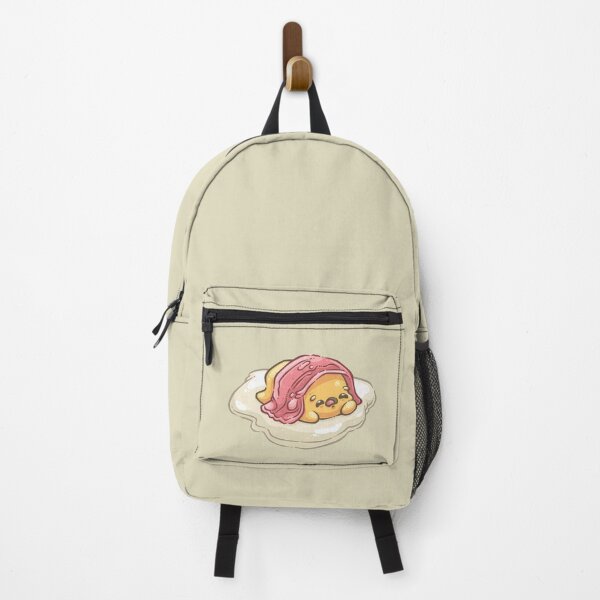 Item preview, Sleepy Fried Egg Guy with Bacon designed and sold by SketchesWSara.