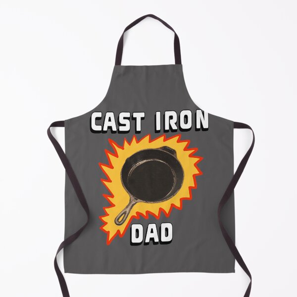 Item preview, Father Dad Papa Funny Vintage Cast Iron Skillet “Cast Iron Dad” designed and sold by Artonmytee.