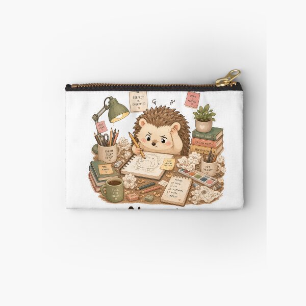 Item preview, Hedgehog Artist Perfectionist Burnout Mood designed and sold by Sadia  Jannat.