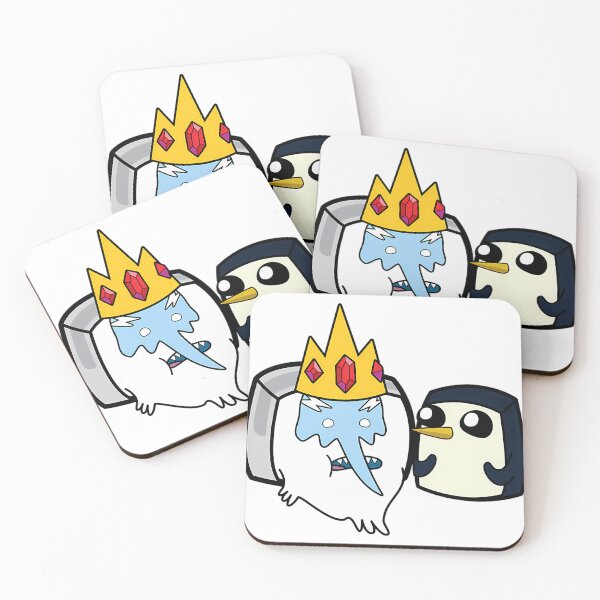 Item preview, Ice King And Gunter - Adventure Time Boxheadz designed and sold by bitter-rayjayi.