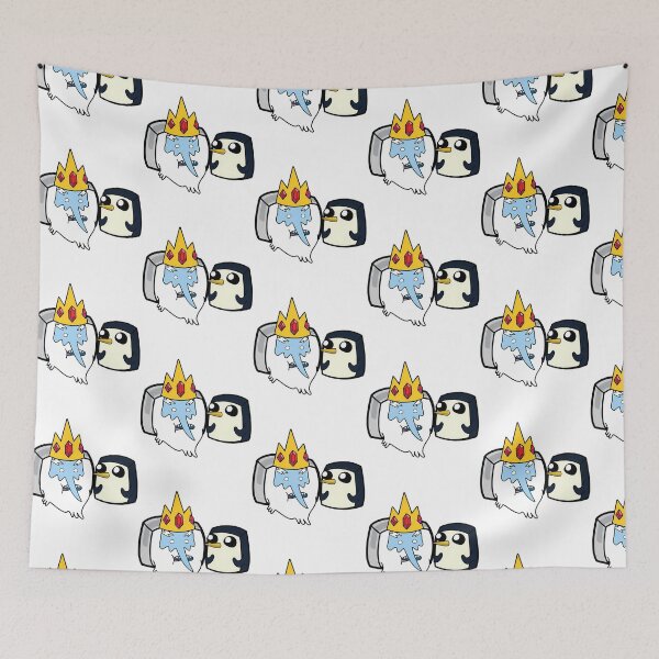 Item preview, Ice King And Gunter - Adventure Time Boxheadz designed and sold by bitter-rayjayi.